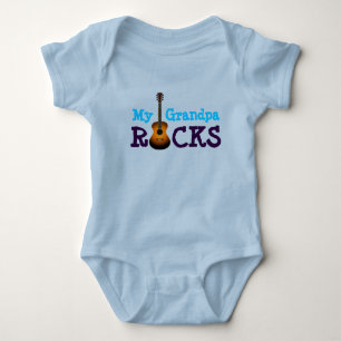 Body Para Bebê "Minhas rochas do vovô! "