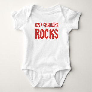 Body Para Bebê Minhas rochas do vovô