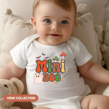 Mini Boo de Halloween Mãe e Eu Combinando