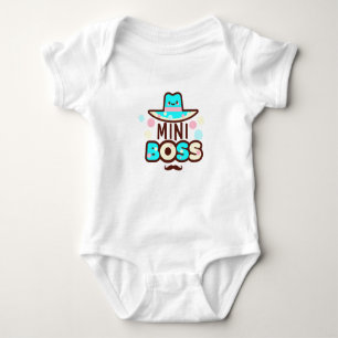 Body Para Bebê Mini Boss