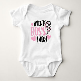 Body Para Bebê Mini Boss Lady