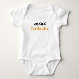 Body Para Bebê Mini Dallasita, Presente de Bebê Fofo, Menina, Men