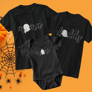 Body Para Bebê Mini Halloween Ghost Matching