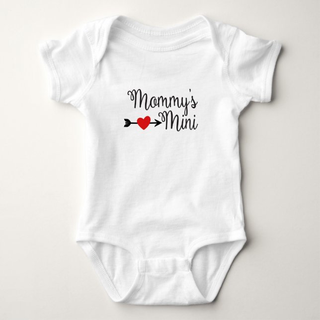 Body Para Bebê Mini mamãe (Frente)