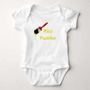 Body Para Bebê Mini Painter Bodydress