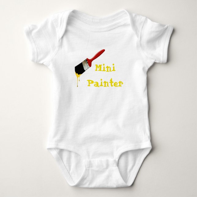Body Para Bebê Mini Painter Bodydress (Frente)