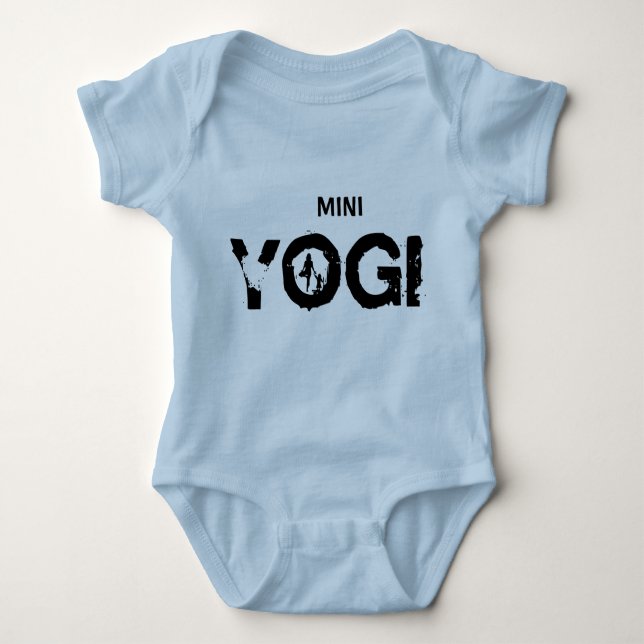 Body Para Bebê Mini Yogi Onsie (Frente)