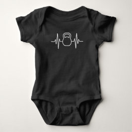 Body Para Bebê Minimalista Design M | Afirmação de Monograma Ousa
