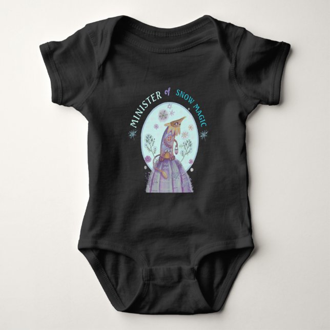 Body Para Bebê Ministro da magia (Frente)
