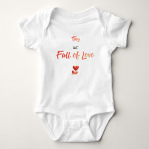 Body Para Bebê Minúsculo, mas Cheio de Amor