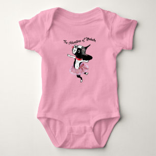 Body Para Bebê Mirabelle do boston terrier baby tutu bailerina b