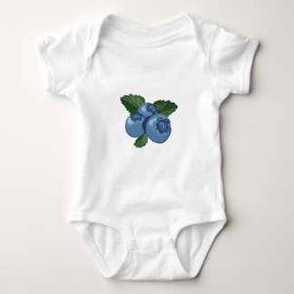 Body Para Bebê Mirtilos