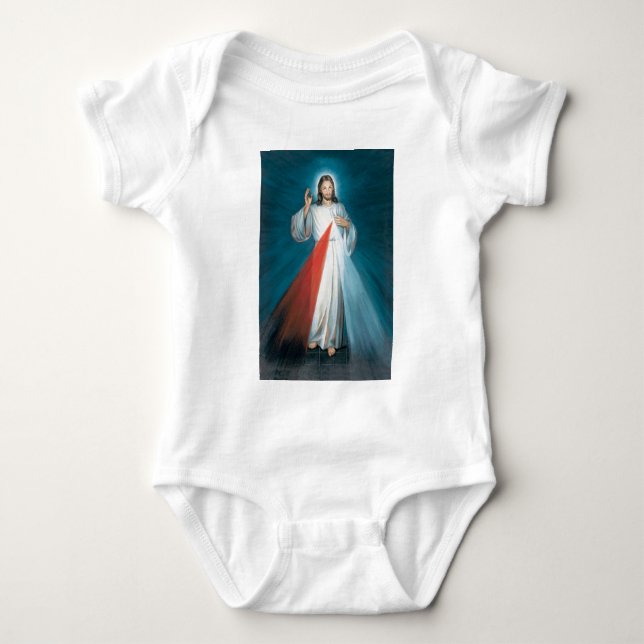 Body Para Bebê misericórdia divina (Frente)