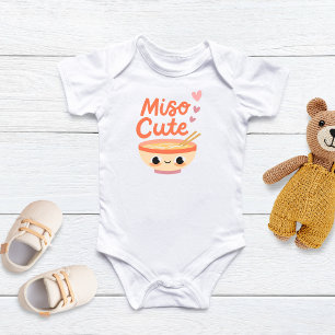 Body Para Bebê Miso Bebe Fofo, Presente de Bebe Adorável Temático