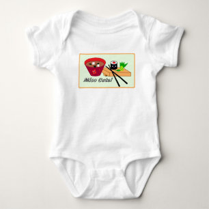 Body Para Bebê Miso bonito