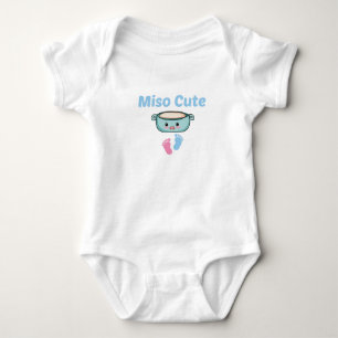 Body Para Bebê Miso Cute Sushi Soup Kawaii, bebê presente Kawaii