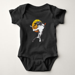Body Para Bebê Missão da Lua de cheio: Cat Ninja