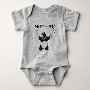 Body Para Bebê Missão de rua do Party Bear 1