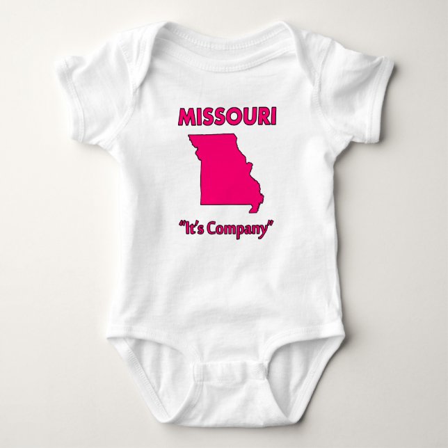 Body Para Bebê Missouri - É Empresa (Frente)