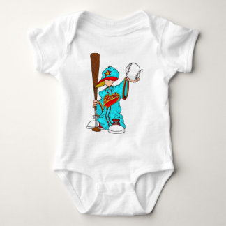 Body Para Bebê Miúdo do basebol