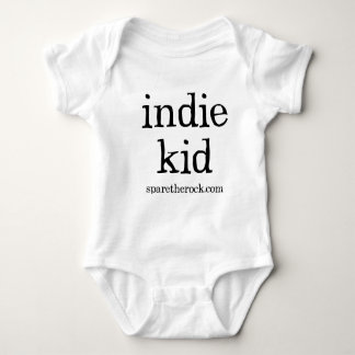 Body Para Bebê Miúdo Indie com pressões