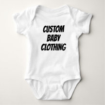 Modelo de Vazio de Fatos de Bebê Personalizados