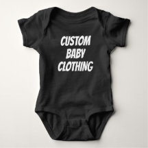 Modelo de Vazio de Fatos de Bebê Personalizados