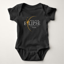 Modern Black & Dourado 2024 Texas Total Eclipse So