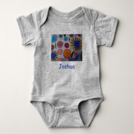 Body Para Bebê Modern Floral