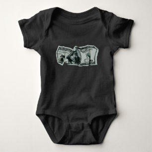 Body Para Bebê Moderno Abandonado $100 Bill Design