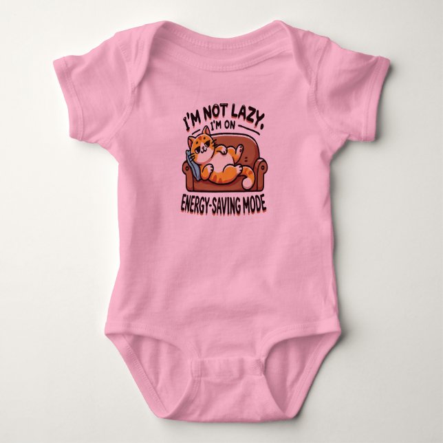 Body Para Bebê modo de poupança de energia (Frente)