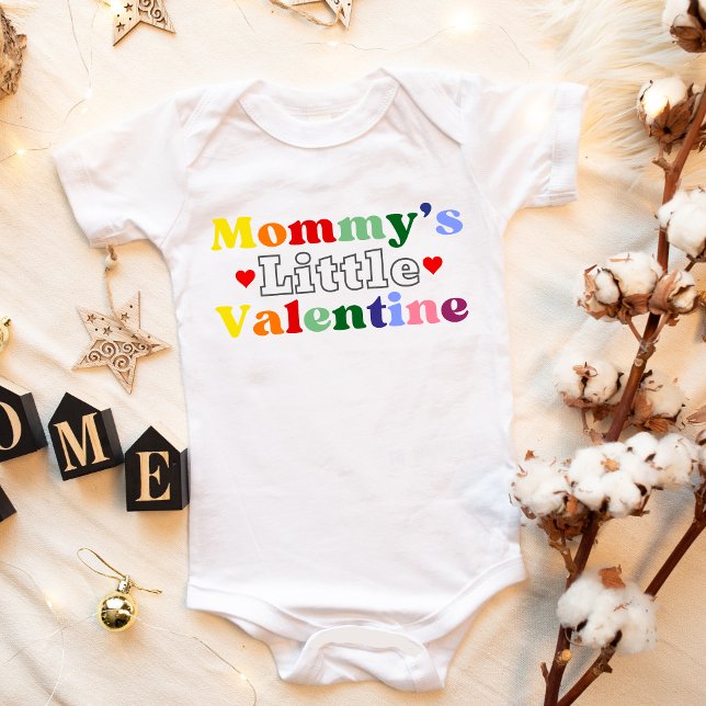 Body Para Bebê Mommy's Little Valentine Anti Valentine's Gift (Criador carregado)