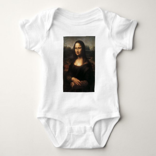Body Para Bebê Mona Lisa (Frente)