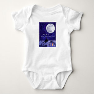 Body Para Bebê Monitoramento de Lua
