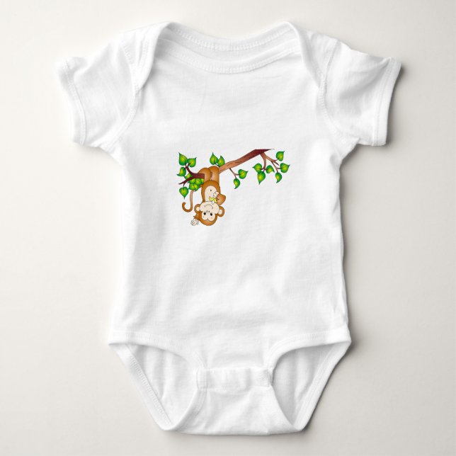 Body Para Bebê monkey5_gif.gif (Frente)