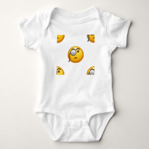 Body Para Bebê monóculo emoji
