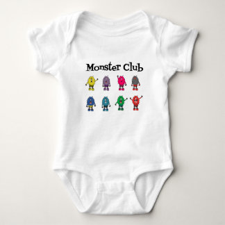 Body Para Bebê Monster Club Bebê