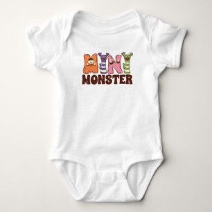 Body Para Bebê Monster Halloween
