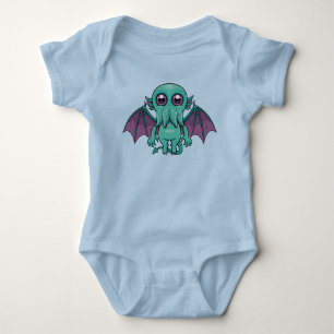 Body Para Bebê Monstro de Cthulhu, Bebê
