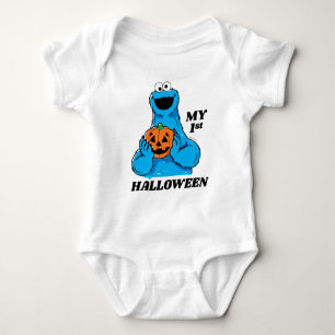 Body Para Bebê Monstro do Biscoito - Meu Primeiro Halloween