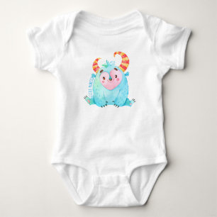 Body Para Bebê Monstro pequeno