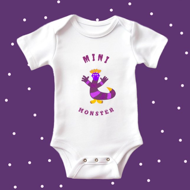 Body Para Bebê Monstro roxo (Criador carregado)