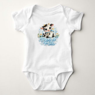 Body Para Bebê Moo-d Milk 