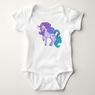 Body Para Bebê Moonlight Unicorn
