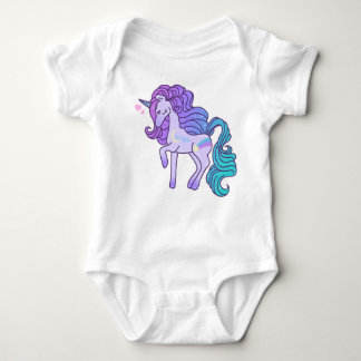 Body Para Bebê Moonlight Unicorn