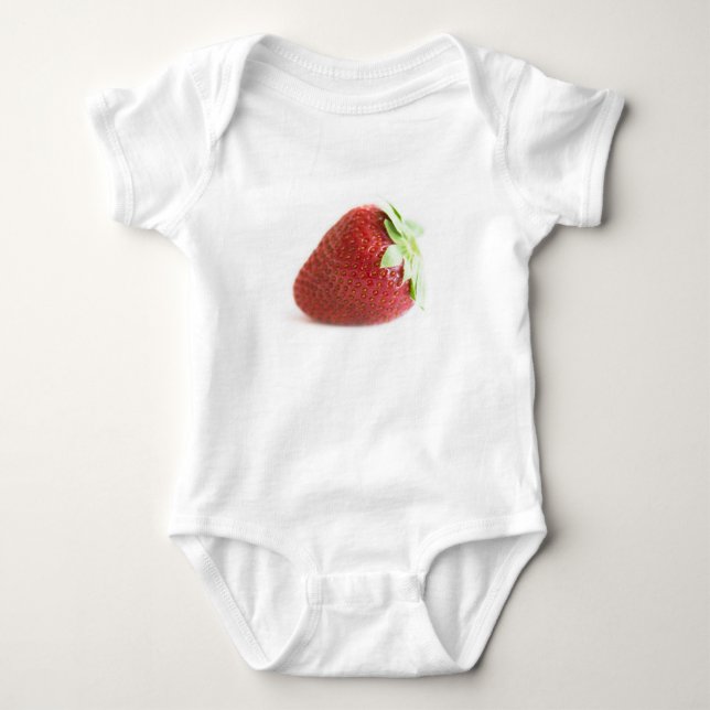 Body Para Bebê Morango (Frente)