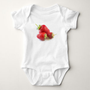 Body Para Bebê Morangos