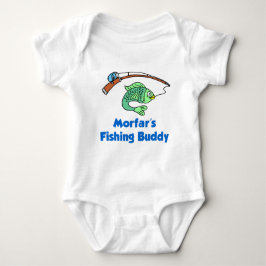 Body Para Bebê Morfar's Fisheries Buddy