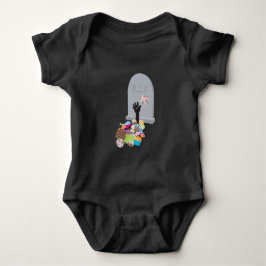 Body Para Bebê Morte por Candy Halloween Design