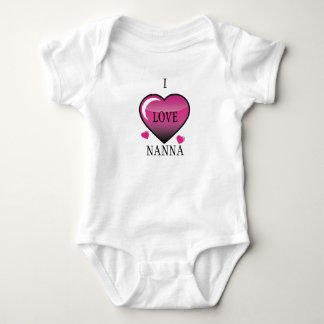Body Para Bebê Mostre a Nanna o amor